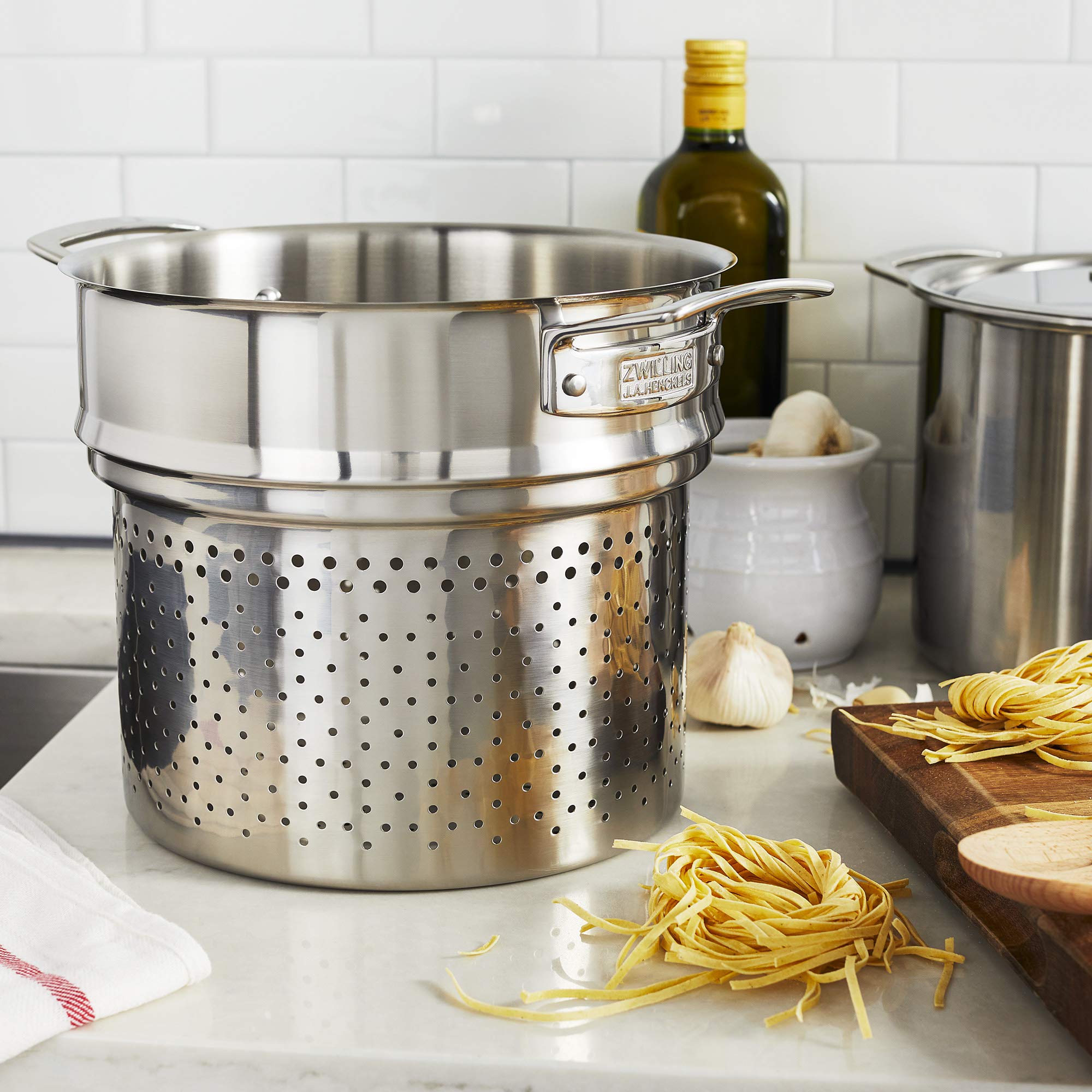 Amazon.com: ZWILLING Aurora Stainless Steel Pasta Insert : Home